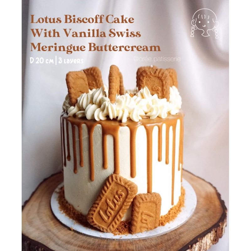 

Lotus Biscoff Cake - Birthday Cake