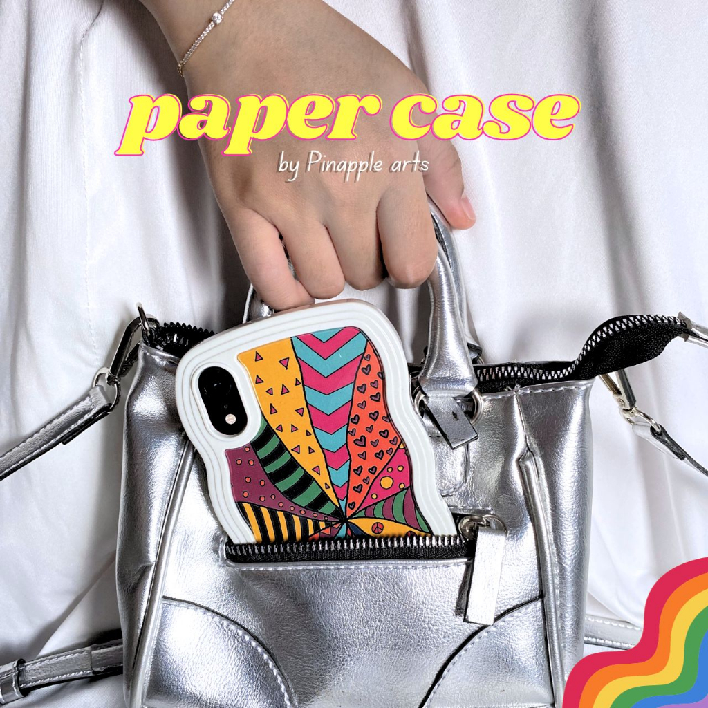 [IPHONE ONLY] Case/Paper with Curly Edge Case by Pinapplearts