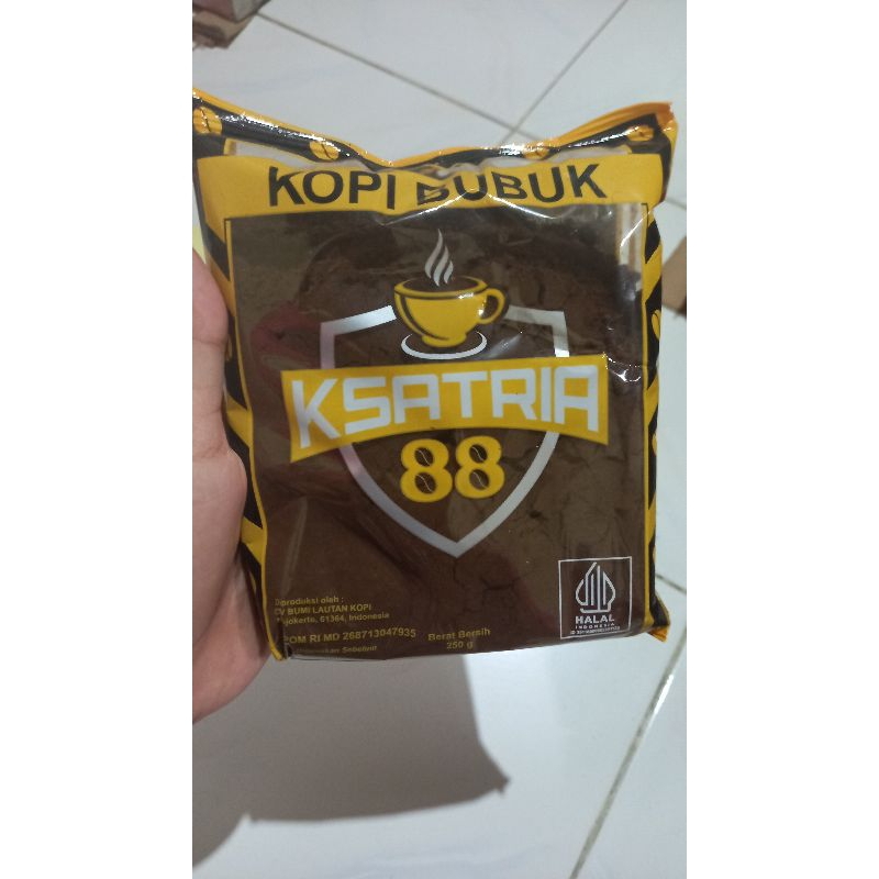 

kopi bubuk KSATRIA 88 berat 250gr#sumberindahjaya