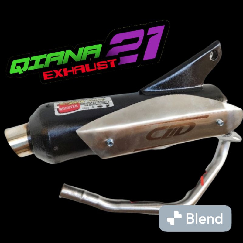 Knalpot kenalpot racing CLD MIO/VARIO125/VARIO150/NMX/PCX/AEROX/SCOOPY/BEAT NEW