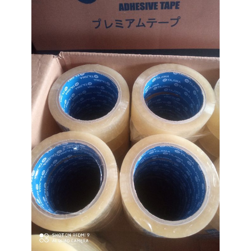 

Lakban Bening Tajima Blue Core 2Inch(45mm) 90Yards Murah Top