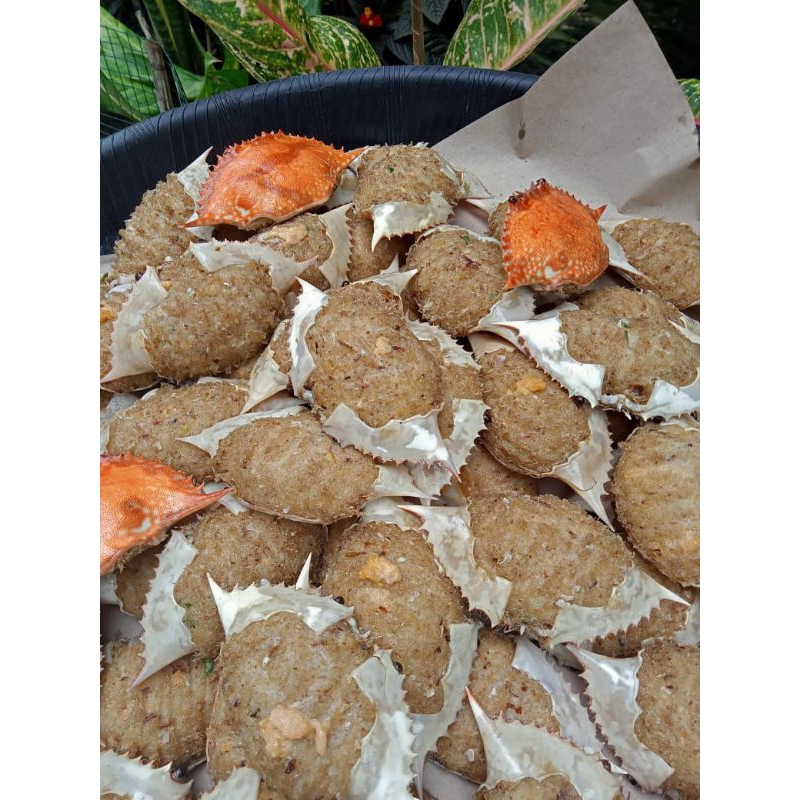 

ketam daging / kepiting buncit isi daging