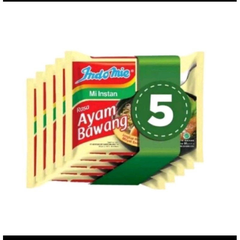 

2aqsa shop"Indomie ayam bawang isi 5