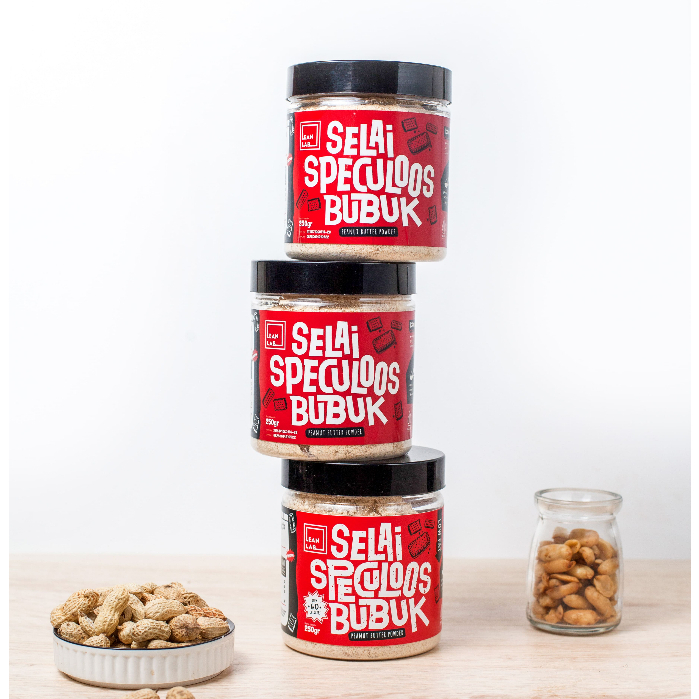 

Lean Lab Selai Speculoos Triple Pack (250gr x3) Selai Biscoff Rendah Kalori (Vegan, Low Calorie)