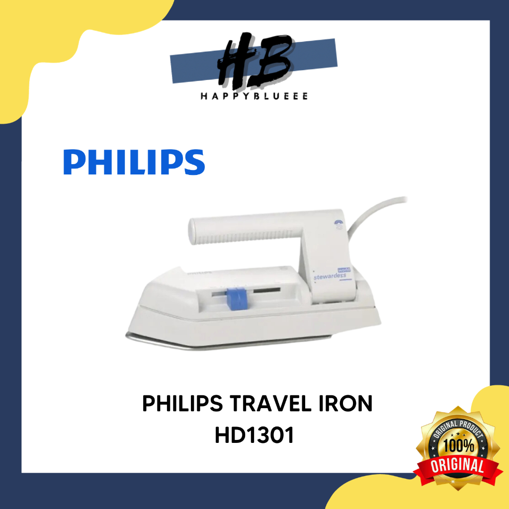 PHILIPS SETRIKA HD1301 TRAVEL IRON / SETRIKA MINI PORTABLE