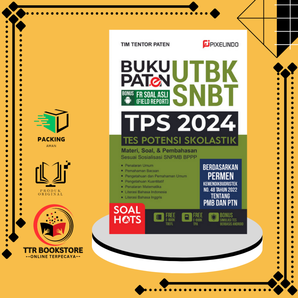 Buku SNBT 2024 - Buku Paten UTBK SNBT TPS 2024