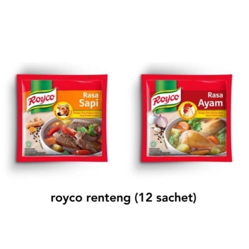 

Royco Ayam & Sapi 12x9gr