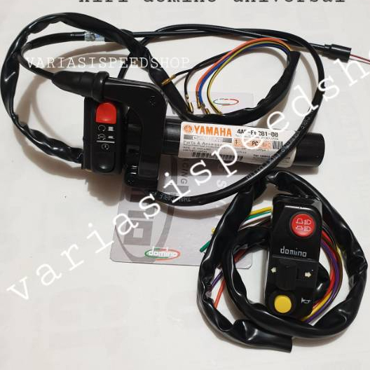 Paket Gas Spontan Yz + Saklar Kanan On Off Stater dm + saklar Kiri Tomnol Universal Semua Motor
