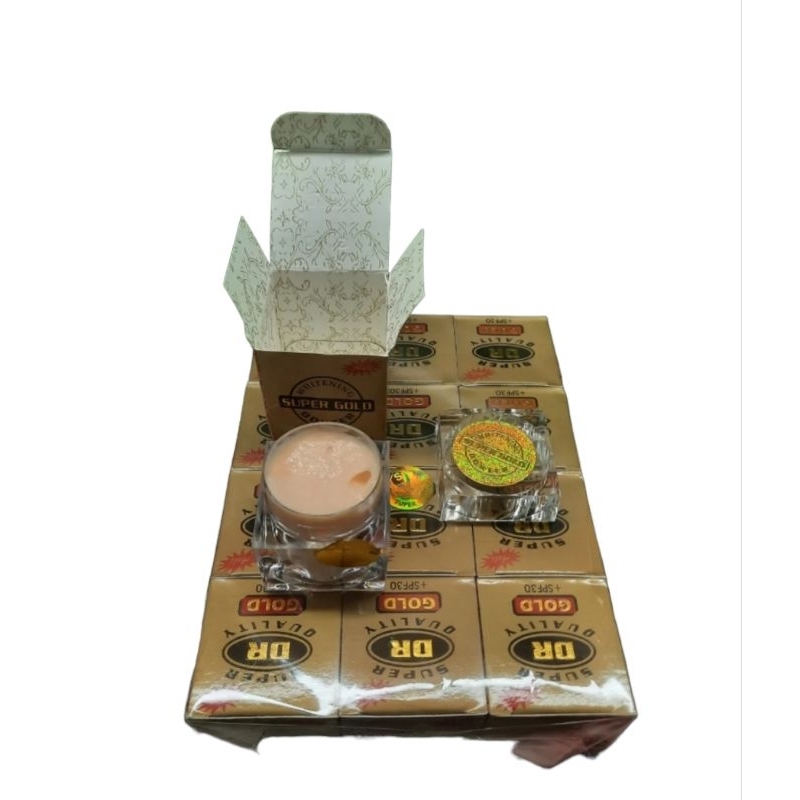 CREAM DR GOLD ORIGINAL//DR GOLD STIKER CREAM DAY AND NIGHT CREAM ORIGINAL//3PCS