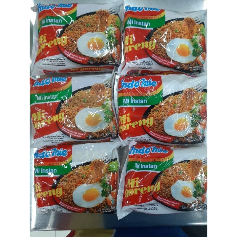 

INDOMIE GORENG MIE INSTAN ISI 6 PCS