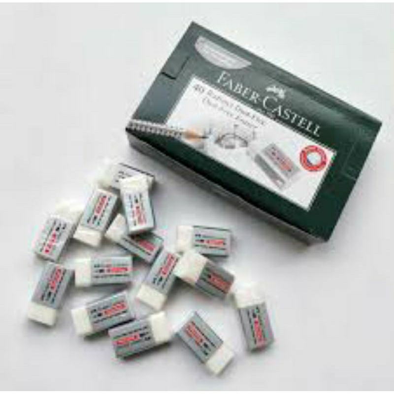 

Penghapus faber Castell // eraser kecil putih B40