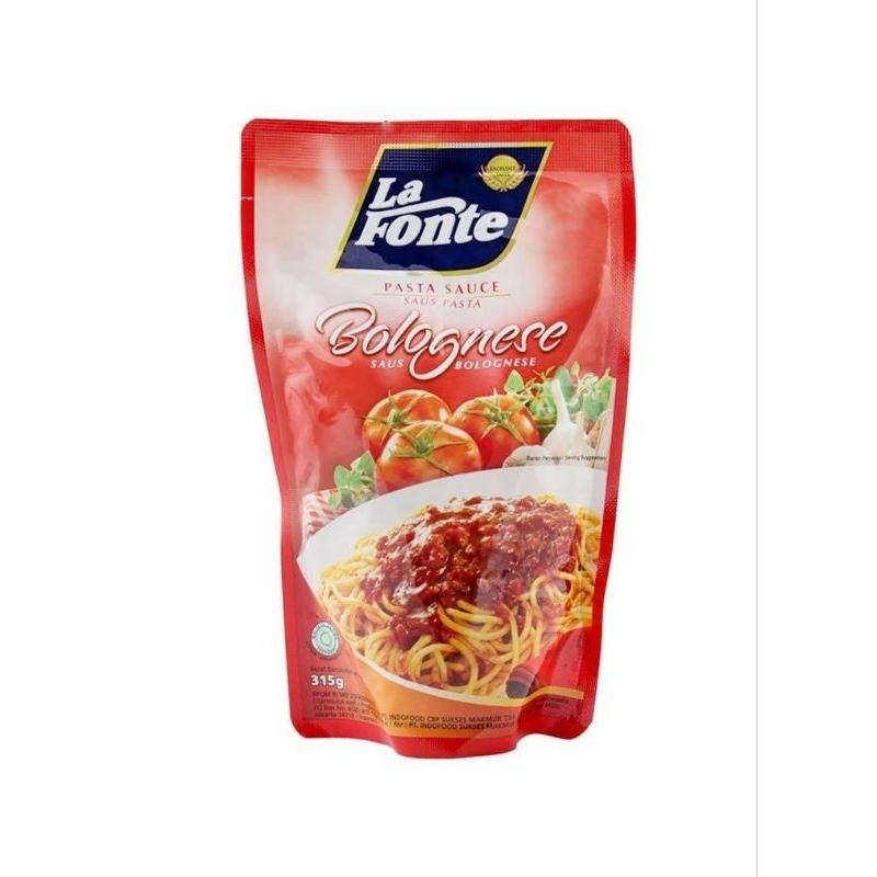 

LAFONTE bolognese beef flavor/saus spaghetti/saus pasta 315g