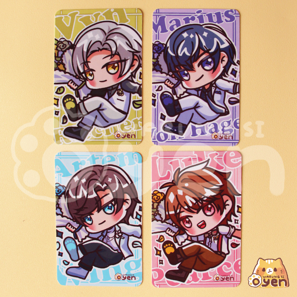 Tears of Themis Photocard (Marius, Luke, Vyn, Artem)