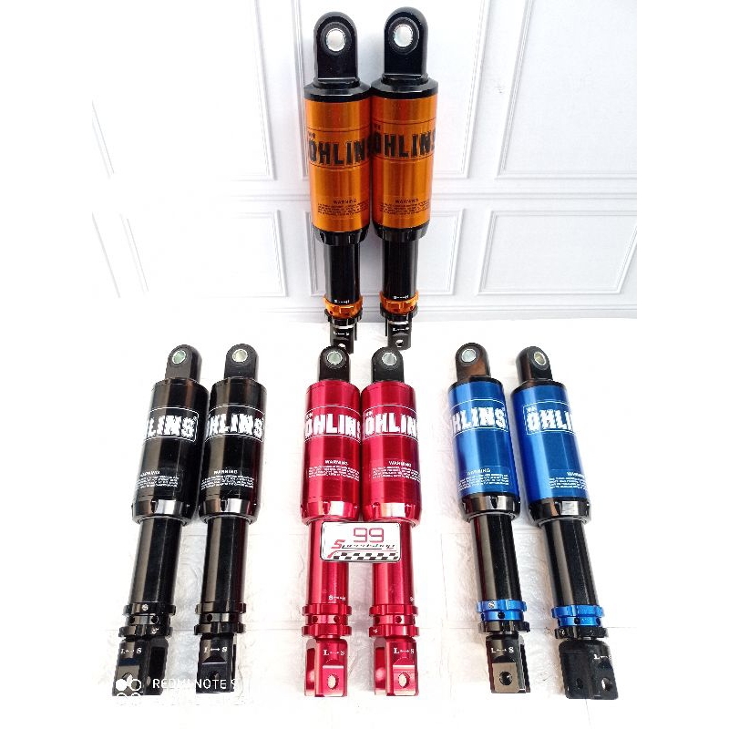 Shokbreaker Belakang Model Upside Down Hip Hup 280mm310mm Shok Belakang Novo, Aerox 155, Nmax New
