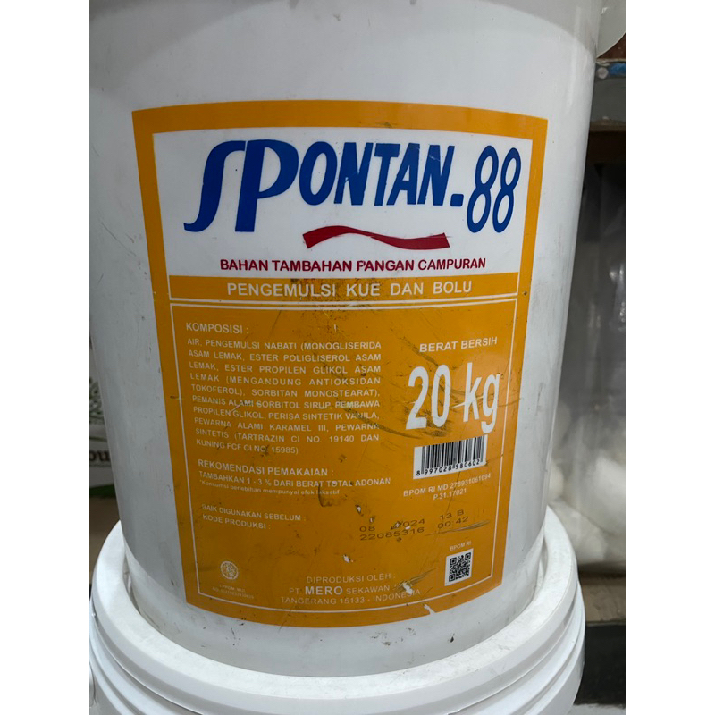 

[MERO] SP Spontan 88 Kemasan Repack 500gr