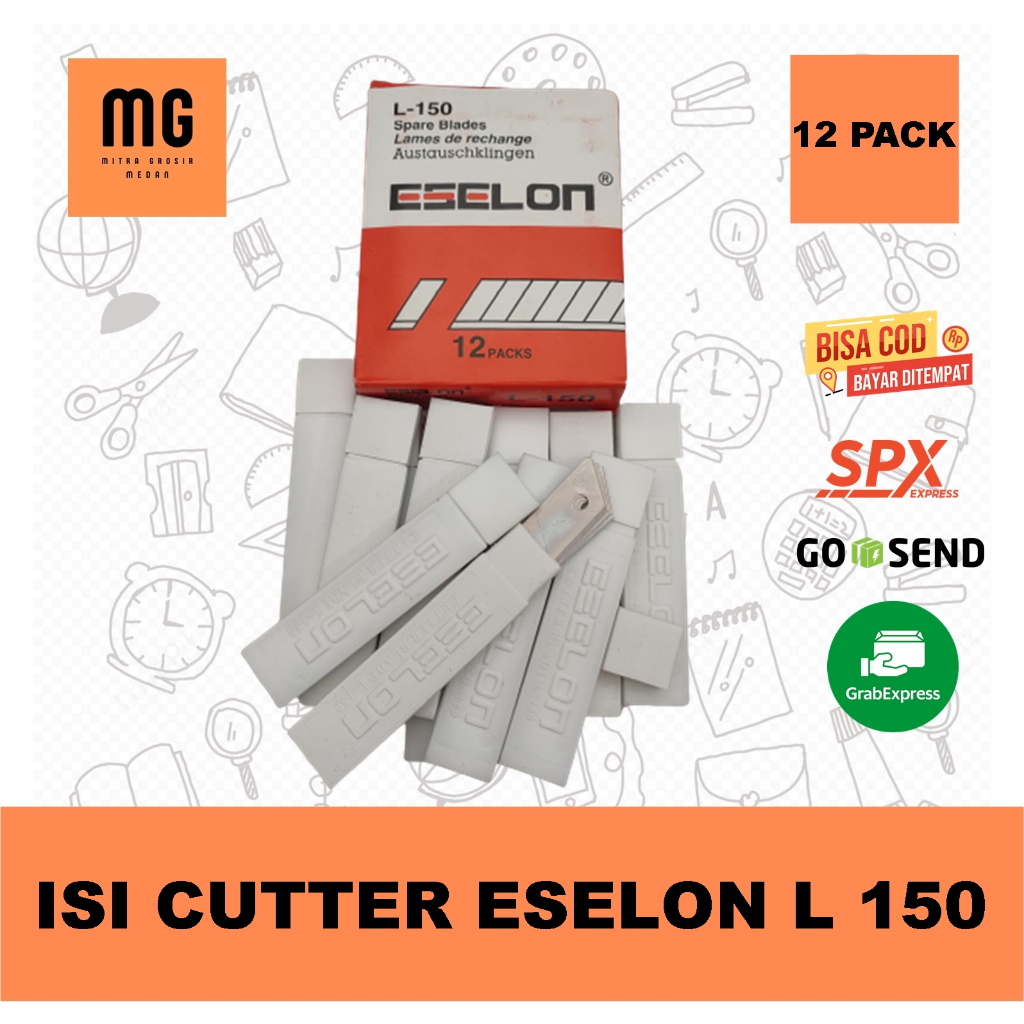 

Isi Cutter Eselon L150 Besar Harga 1 Pak 12 Box