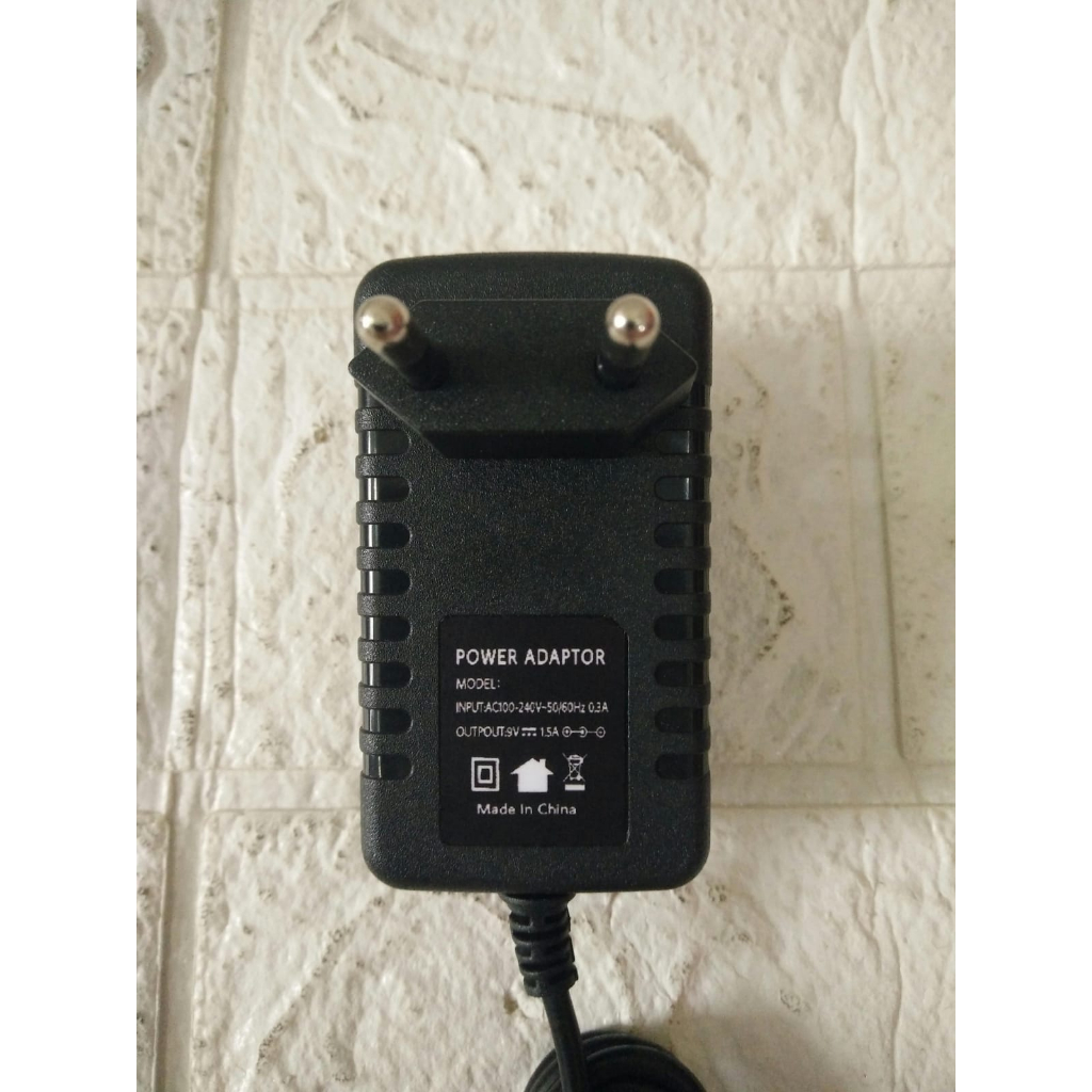 POWER ADAPTER 9V 1.5A