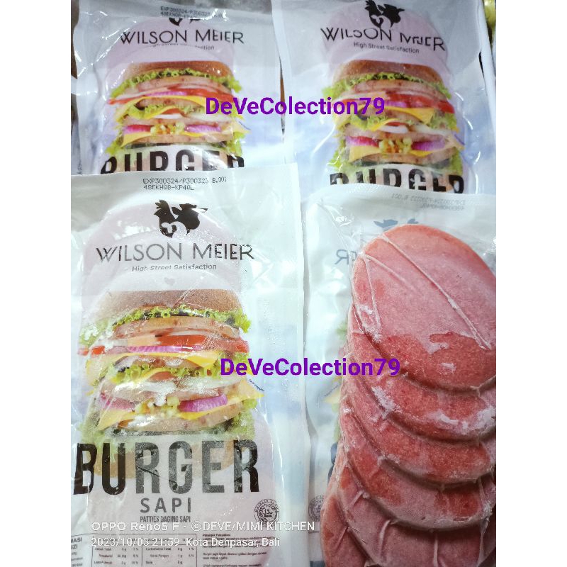 

Wilson Meier Burger Sapi 200gr