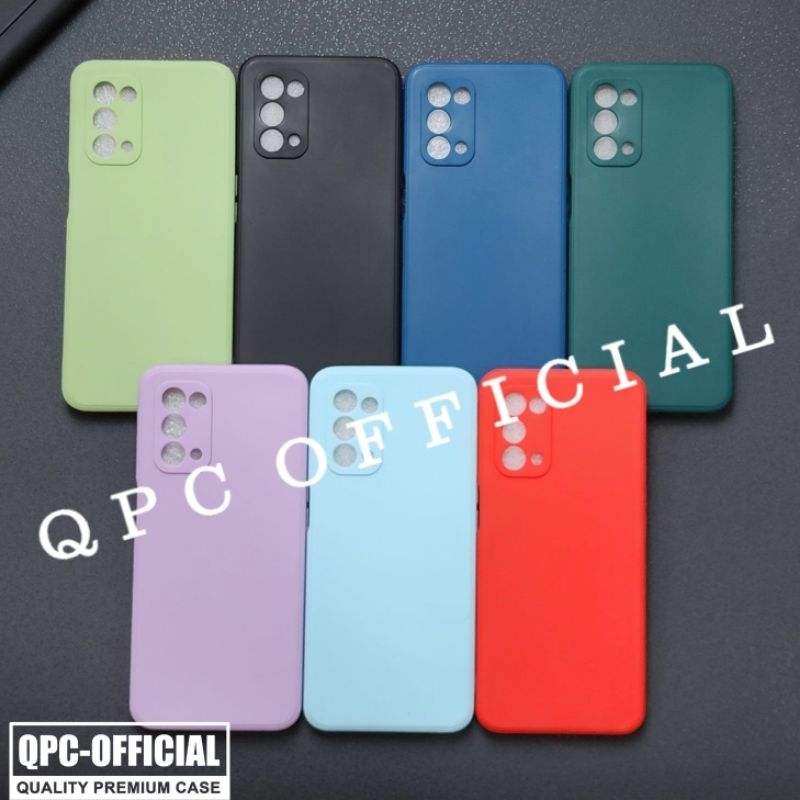 Oppo A74 5G Softcase Macaron Square / Case Square Edge Case Oppo A74 5G