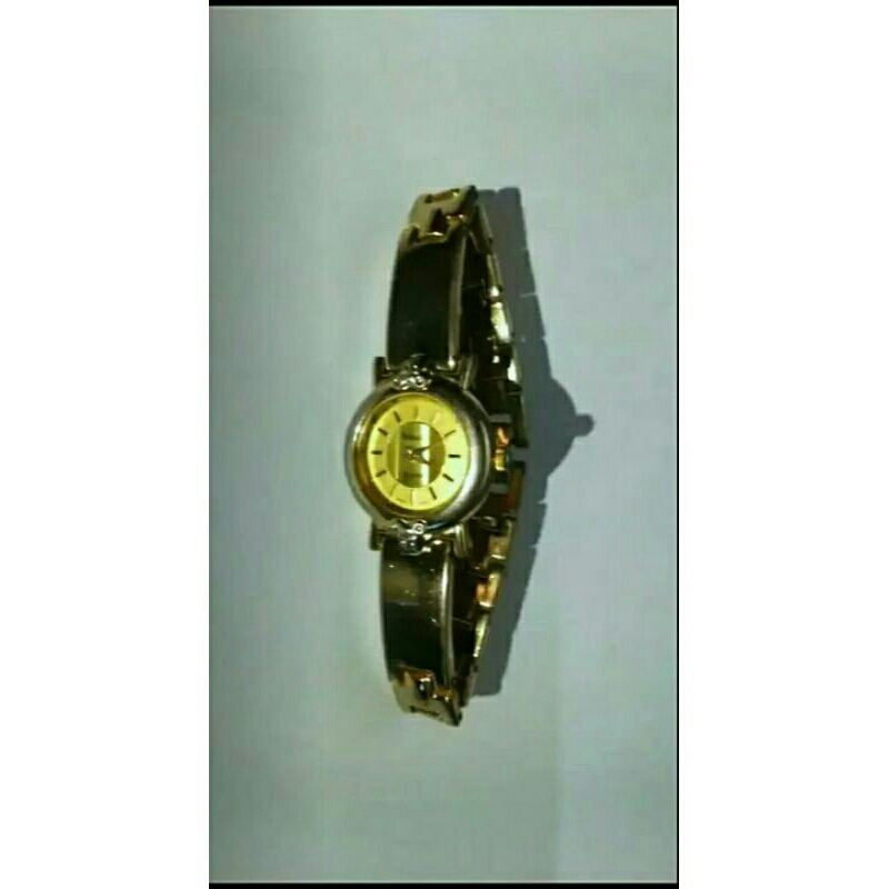 Jam Tangan Bossini Quartz 23K Gold Plated