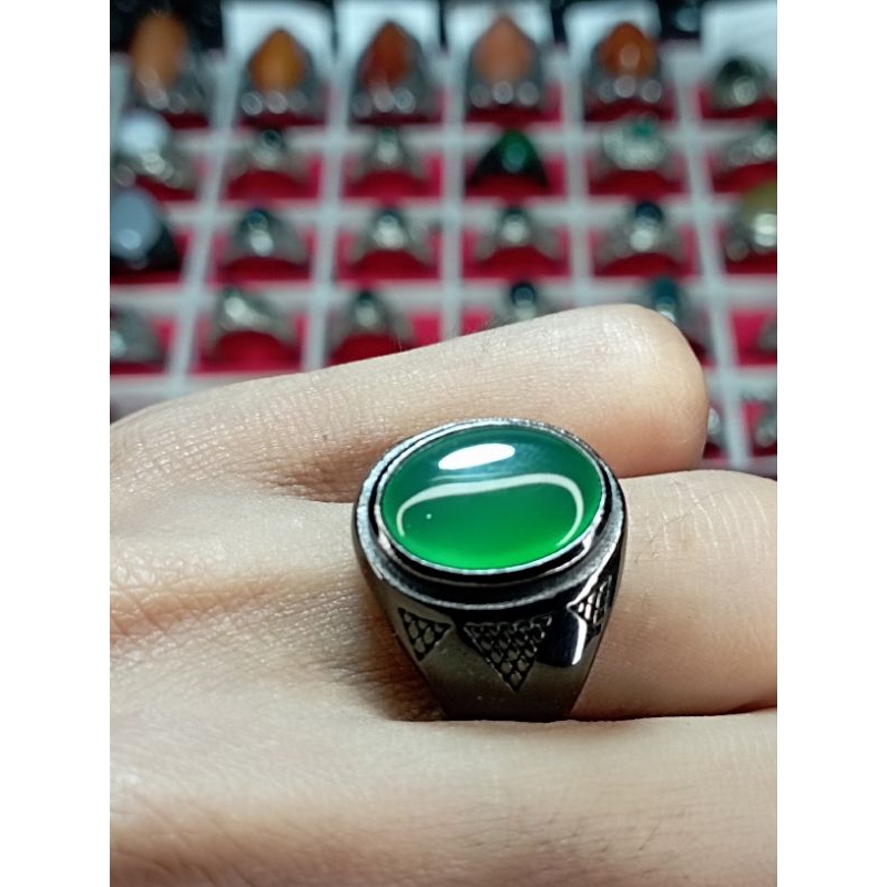 cincin giok aceh original
