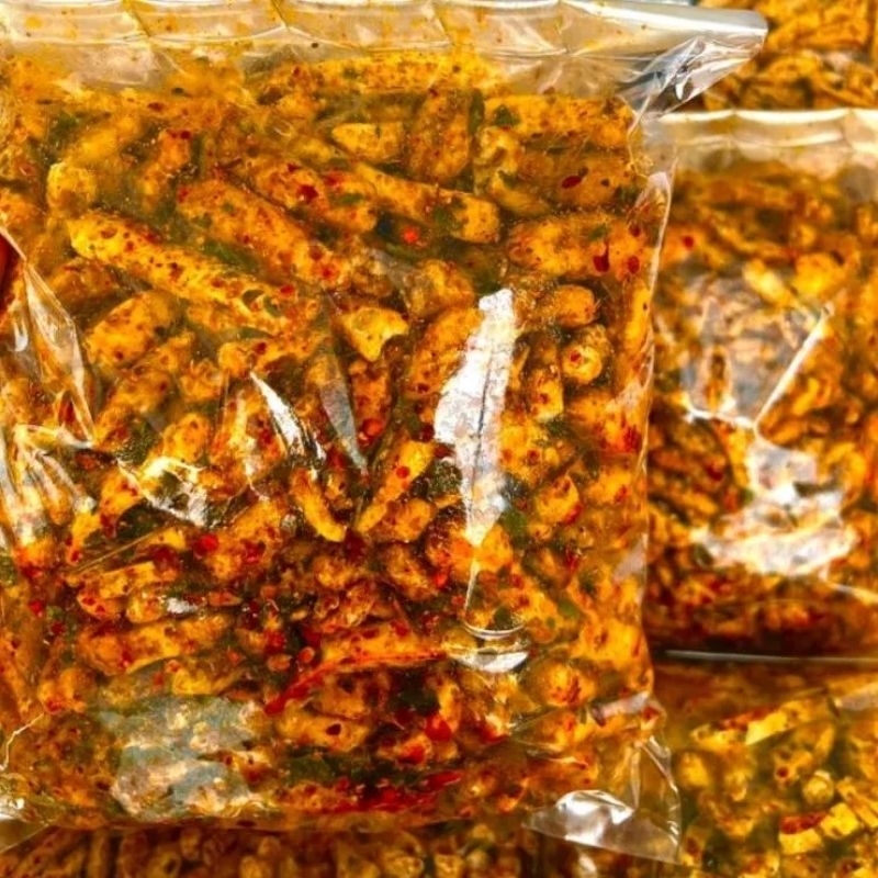 

Basreng Pedas Daun Jeruk 1 kg Bumbu Melimpah