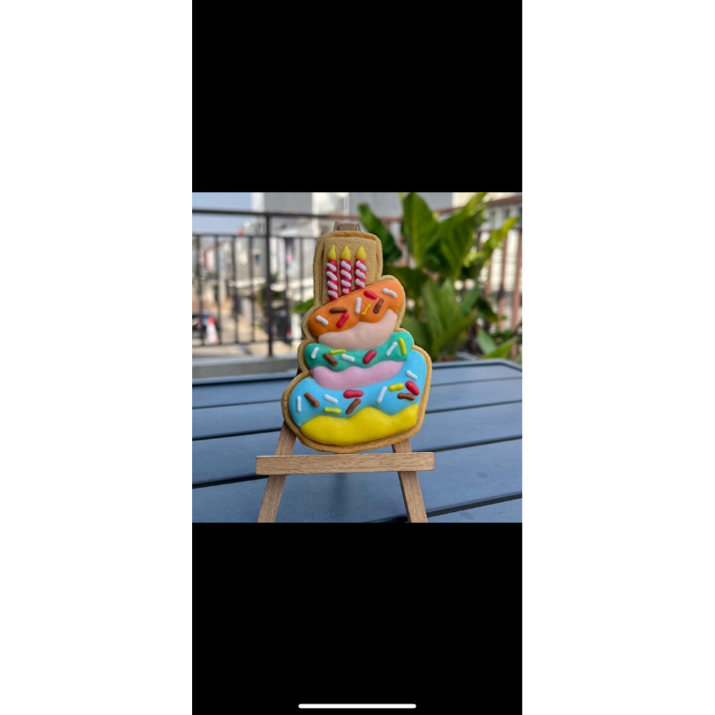 

birthday cake cookies