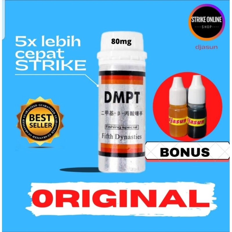 dmpt umpan ikan original 80 gr stimulant super gacor essen import ikan mas nila bawal patin lele ser