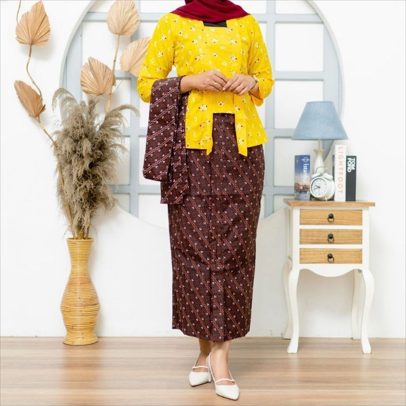 ROK BATIK WIRU SPAN BAWAHAN KEBAYA MODERN ROK BATIK SPAN PANJANG