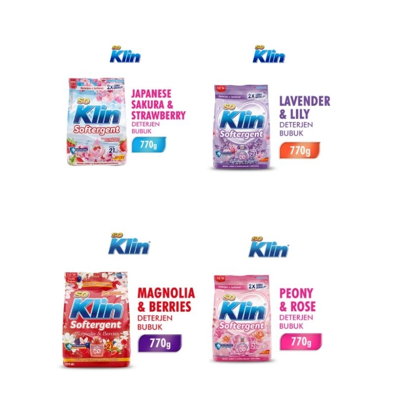 (Jatim) So Klin Softergent 770gram