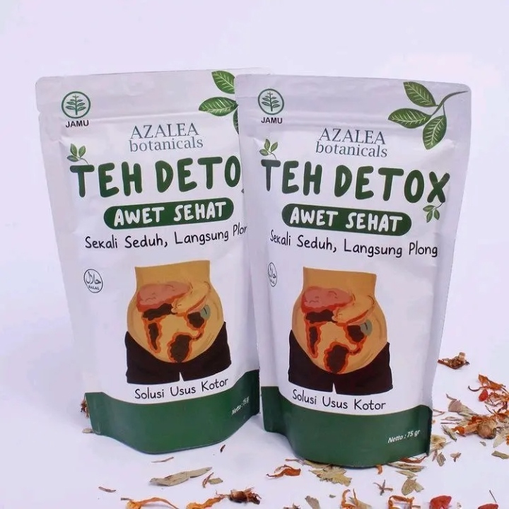 Teh Azbo Detox Untuk Usus Teh Azbo Herbal Azbo Teh Detox