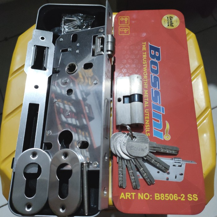 BODY KUNCI PELOR BOSSINI / BODY KUNCI PINTU RUMAH BOSSINI