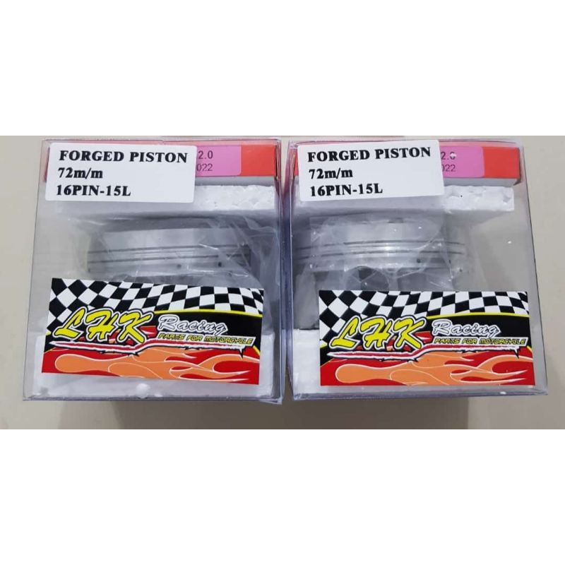 piston lhk FORGED 72 mm pin 16/piston lhk original thailand/piston drag bike/piston balap