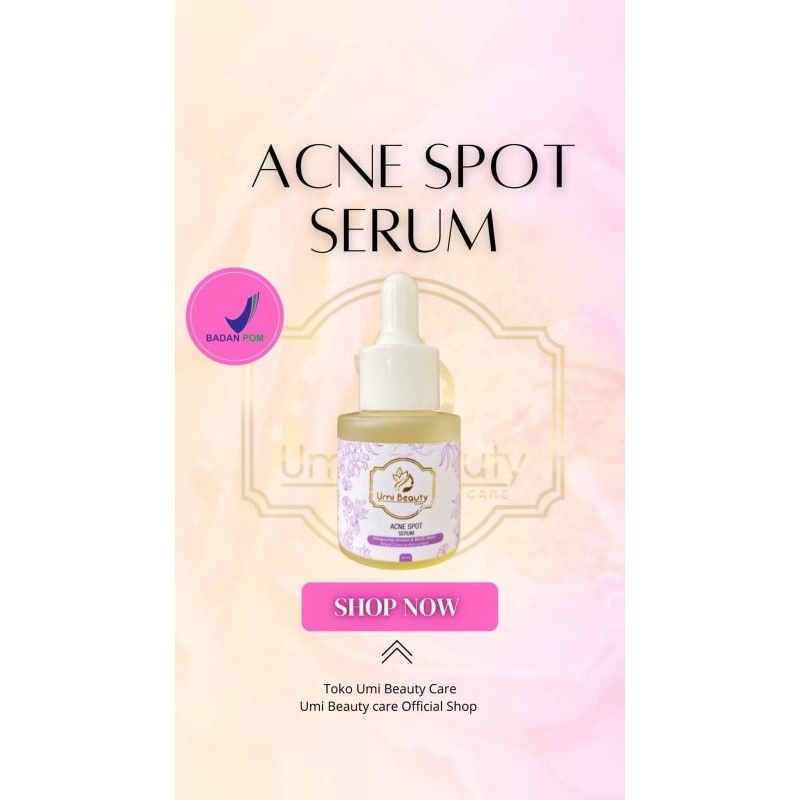 ACNE SPOT SERUM UBC | Umi Beauty Care | Serum Jerawat | Original | BPOM