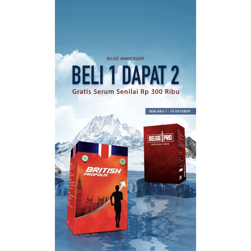 BRITISH PROPOLIS Promo beli 1 free Serum 1