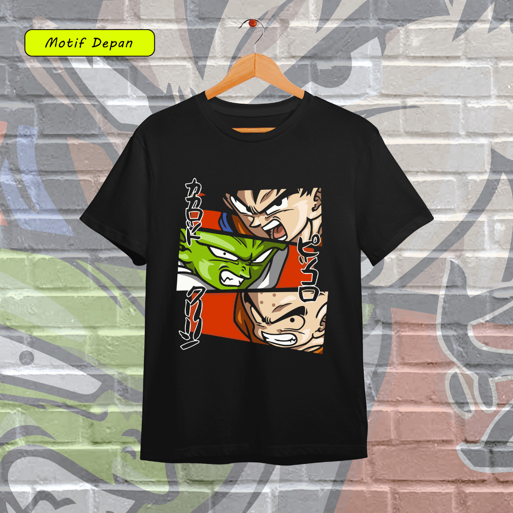 KAOS DRAGON BALL - V2 - KAOS DISTRO ORIGINAL - GIMZIX APPAREL
