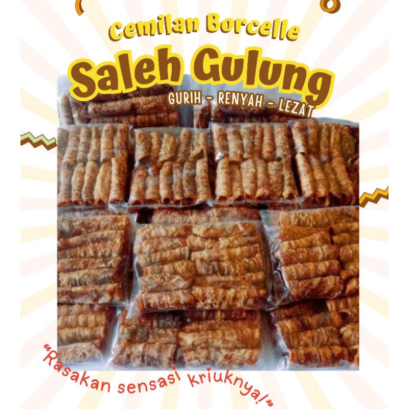 

Kripik Saleh Gulung Cemilan Oleh Oleh