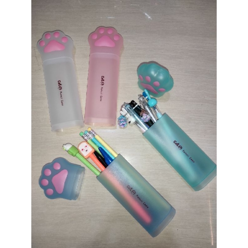 

Kotak Pensil Cat Bentuk Paws Lucu Unik Simpel Praktis Travel