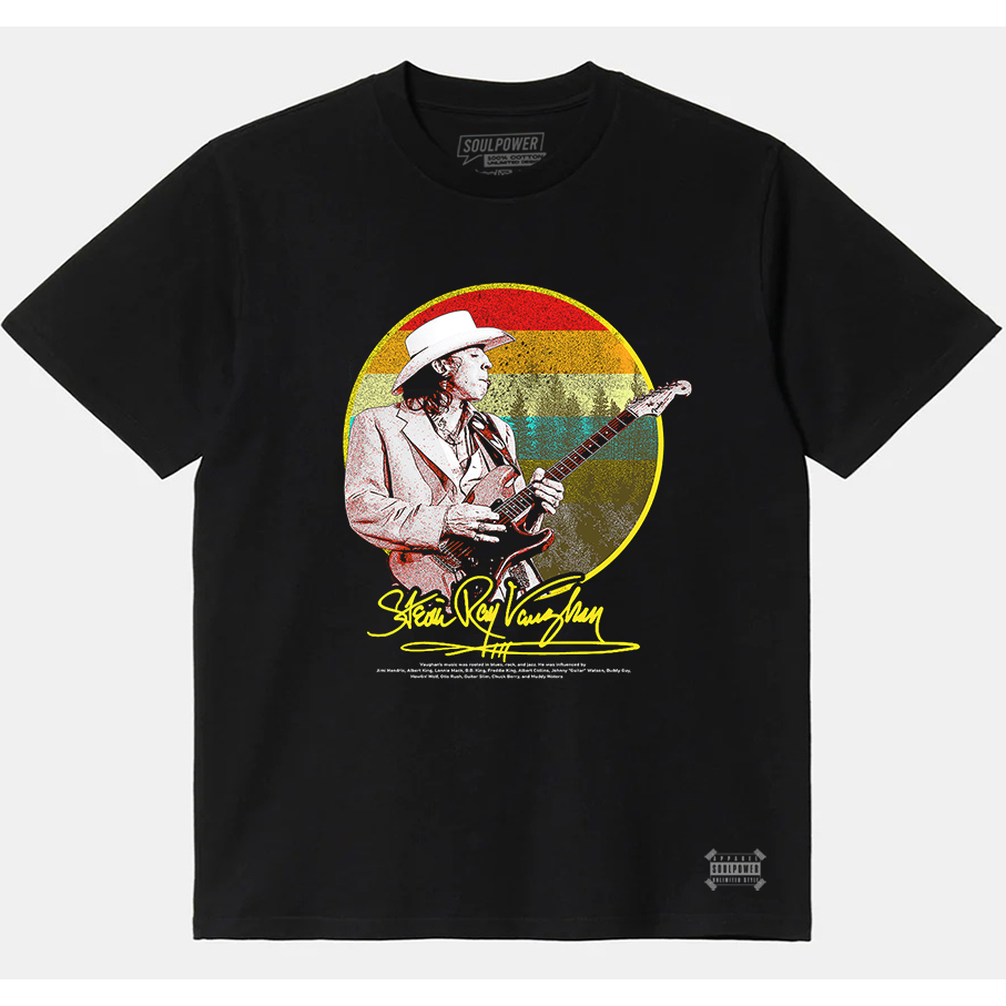 Kaos Distro Musik Band Blues Murah Stevie Ray Vaughan