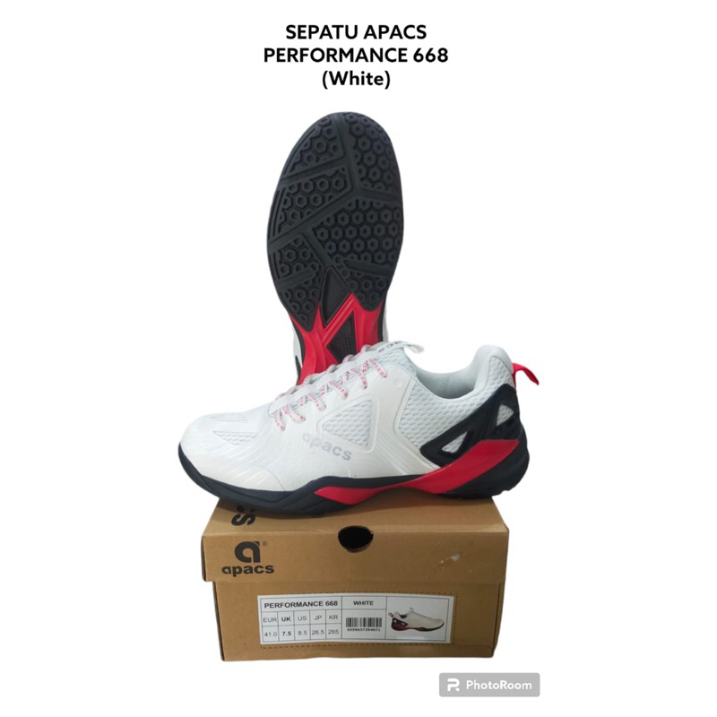 Sepatu Badminton Bulutangkis Apacs Performance 668 Original