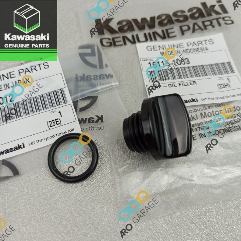 O ring oring seal cap tutup oli mesin Ninja RR R SS Original Kawasaki 16115-1053 92055-012
