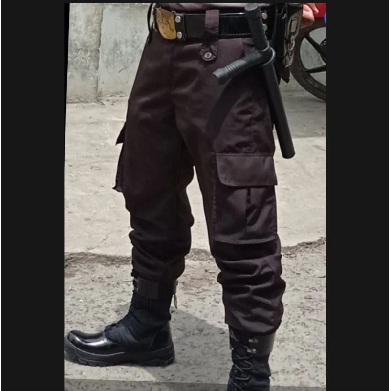 CELANA PDL /PDH COKLAT TUA /CELANA SECURITY/CELANA SATPAM