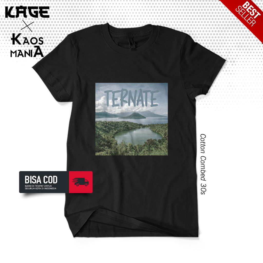Kaos Atasan TERNATE LAGUNA - Kaos Tulisan Ternate Maluku BERGAYA STORE