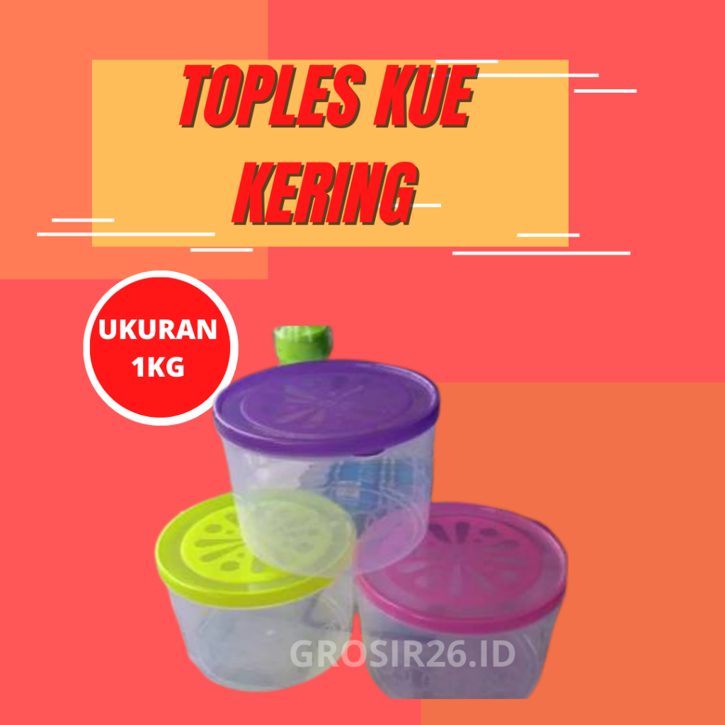 TOPLES PLASTIK 1 KG/TOPLES KUE KERING