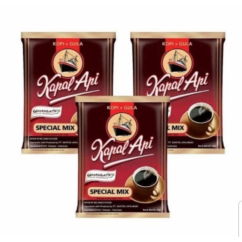 

KAPAL API KOPI SPECIAL MIX 24 GRAM 20'S