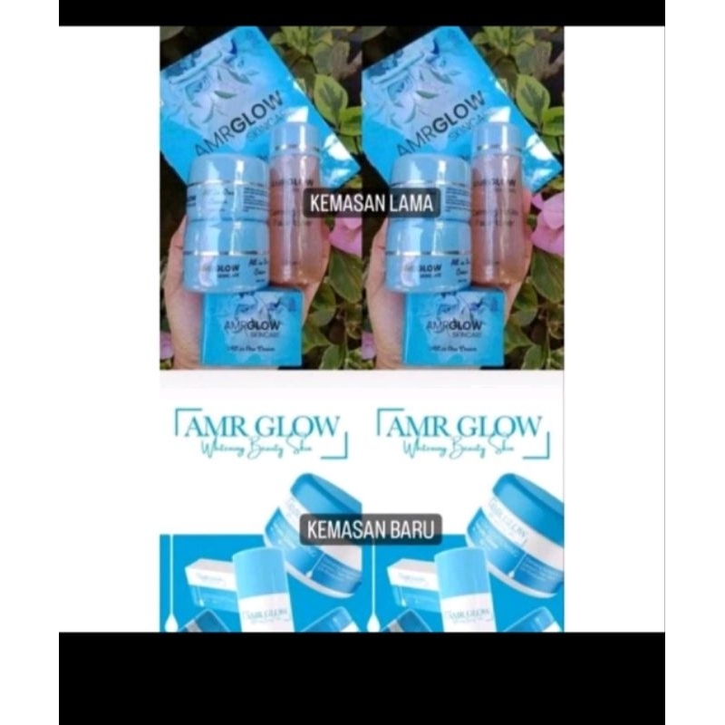 AMR GLOW SKINCARE 100%ASLI DAN ORINIAL