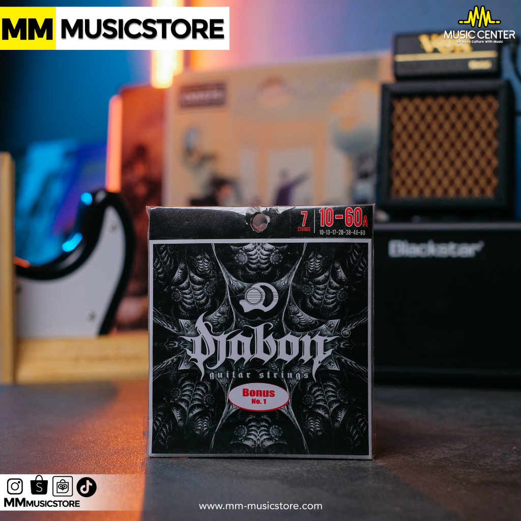 Senar Gitar Elektrik Djabon Seven Strings 10-60A   7strings