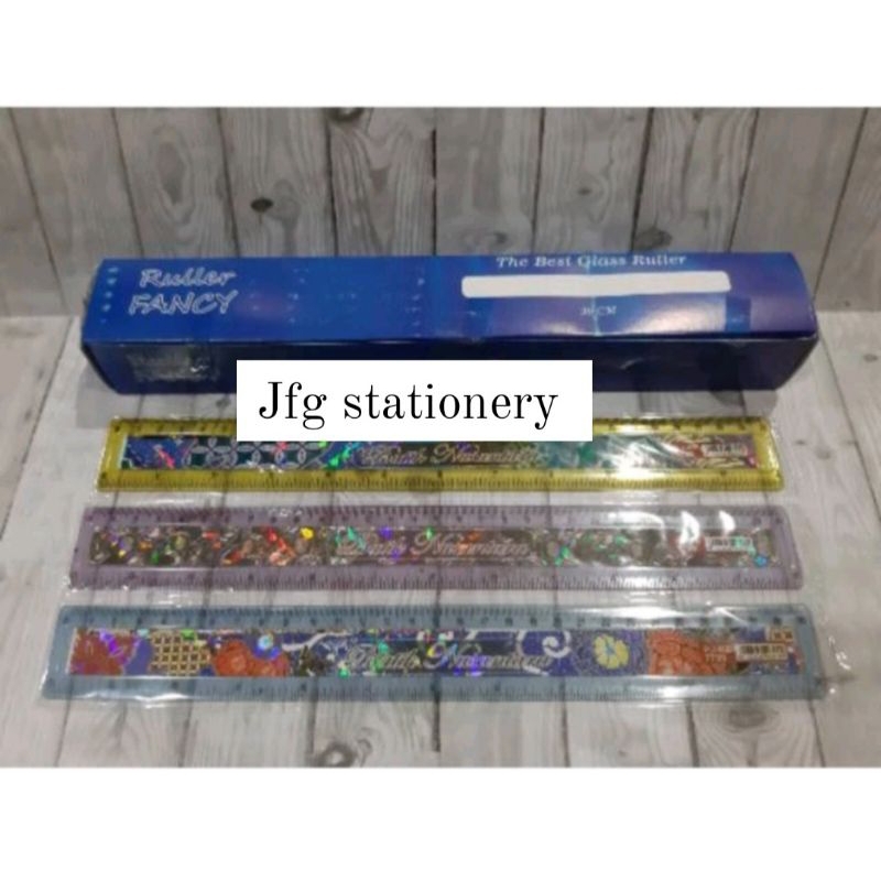 

Penggaris 30cm BATIK hologram (24pc)