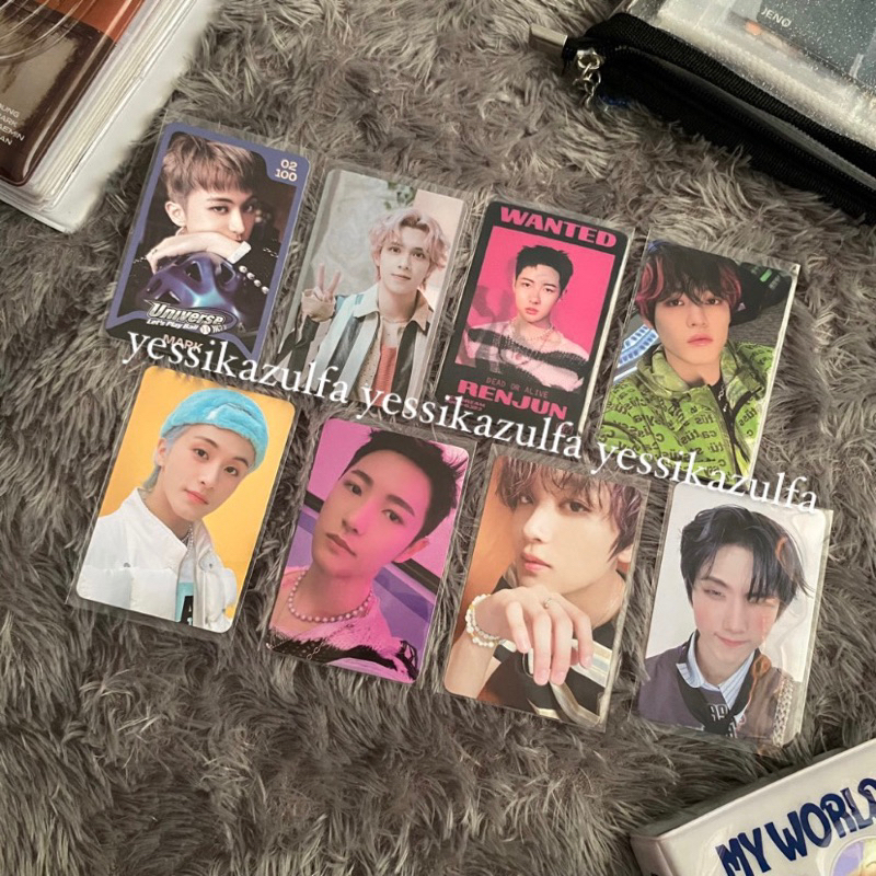 PC NCT RENJUN GLITCH MODE, HENDERY KICK BACK, MARK TC UNIVERSE CANDY DIGIPACK, HAECHAN DIGI BEATBOX,