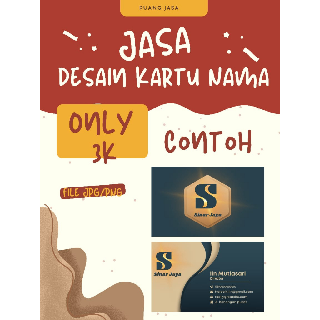 Jasa Desain Kartu Nama